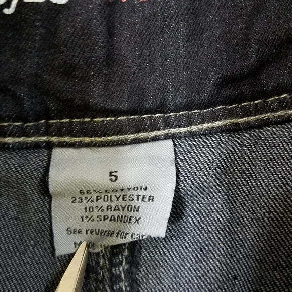 Freestyle jeans revolution jeans flare boot jeans blue women's size 5 NEW - Picture 7 of 10